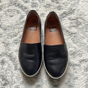 Fitflop Supercomff Comfort Black Loafers 7